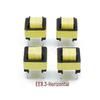 EE Type Common Mode Inductor Filter: Anti-Interference Power Choke Coil, Horizontal Encapsulated (EE8.3, EE10, EE12)