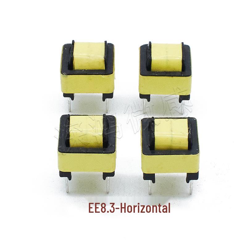 EE Type Common Mode Inductor Filter: Anti-Interference Power Choke Coil, Horizontal Encapsulated (EE8.3, EE10, EE12)