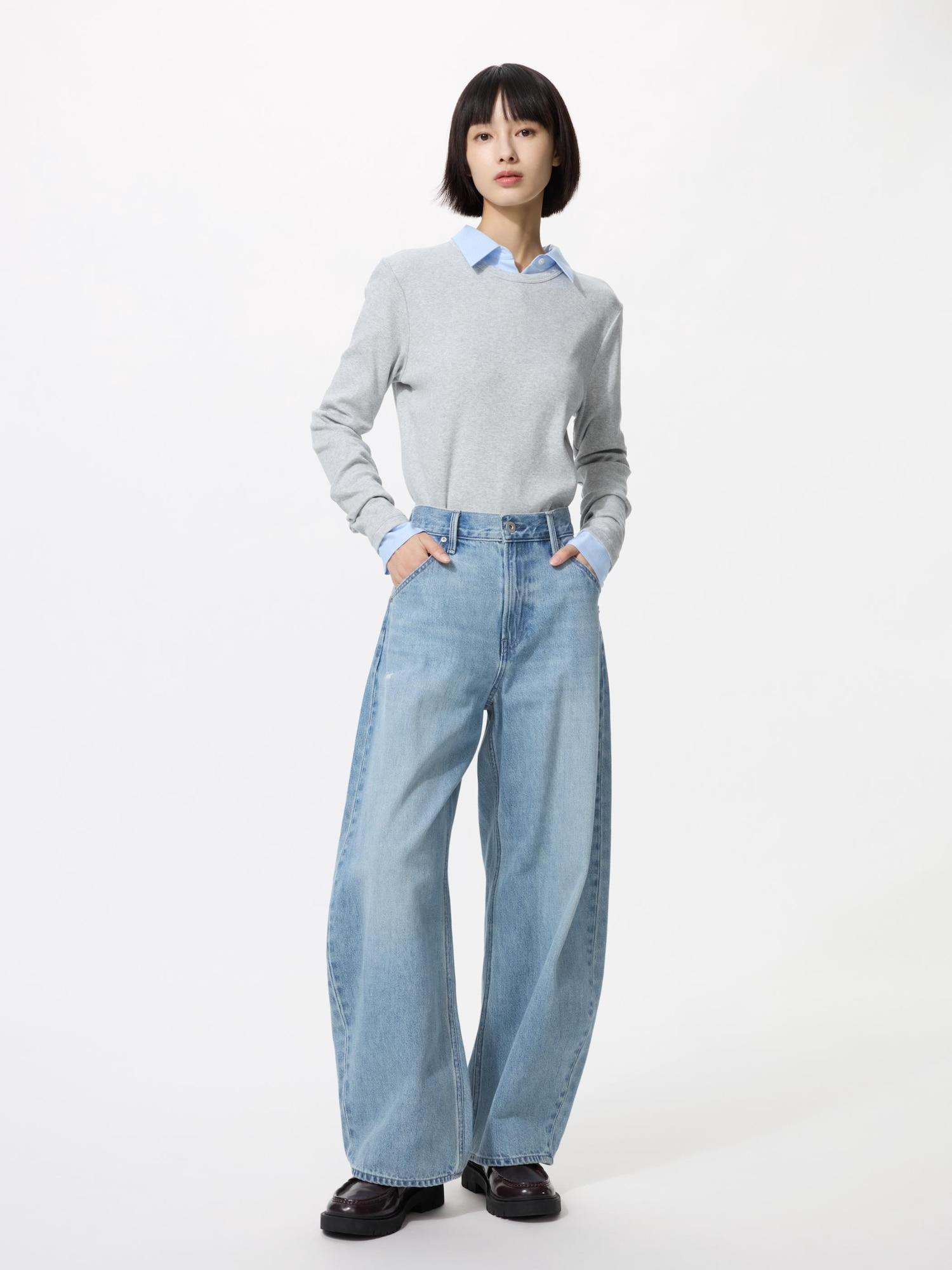 

Джинсы Uniqlo Japan Baggy Curve 64 BLUE/21