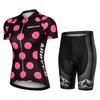 Damen Fahrradtrikot Atmungsaktiv Schnelltrocknend Mountainbike Rennrad Bekleidung Outdoor Sportbekleidung