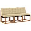 3 Piece Outdoor Center Sofa