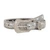Rhinestone Large Small Hole Waist Belt Ladies Sequin Decoration Gift Fashion
