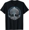 Tree of Life Yggdrasil Design Best Gift Idea Premium T-Shirt S-5XL