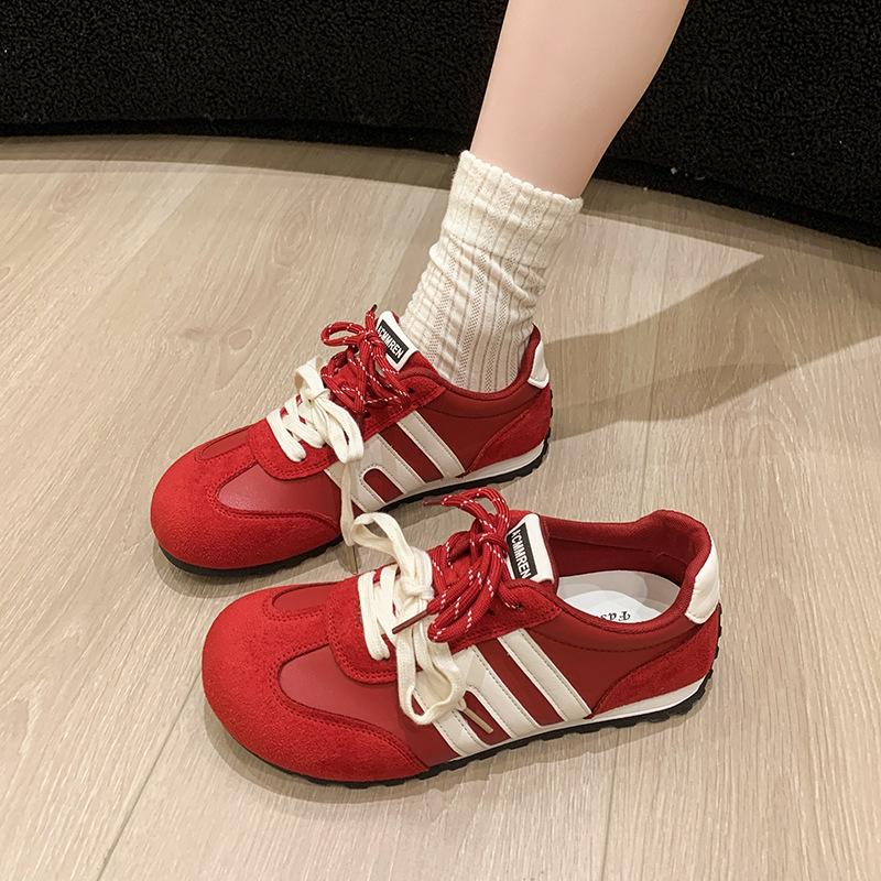 Women's shoes new spring and autumn versatile lightweight soft-soled casual sports shoes tide