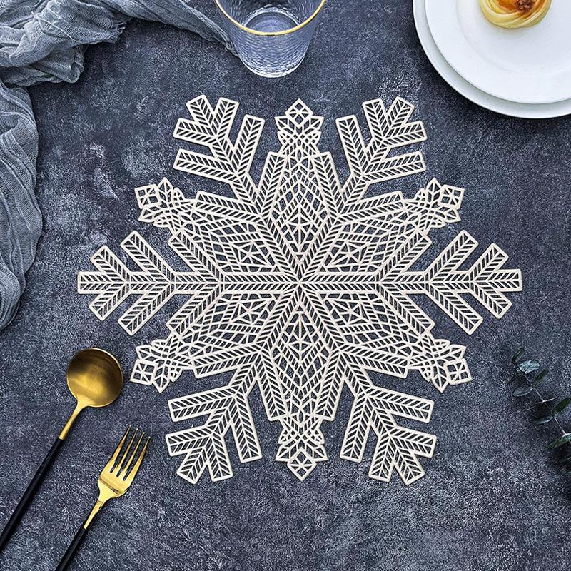 

Рождественские термостойкие моющиеся снежинки декоративные противоскользящие украшения для дома