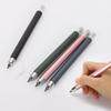 PATIKIL Mechanical Pencil Lead Holder Large Automatic Holder 20 Pencils with 2B Lead for Pink 5.6mm Drawing, Art, Sketching, Woodworking,
