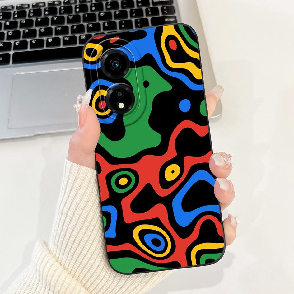 For Honor X5 Case VNA-LX2 Cover Cute Cartoon Rabbit Panda Soft Candy Silicone Phone Case For Honor X5 Plus WOD-LX1 WOD-LX2 Funda