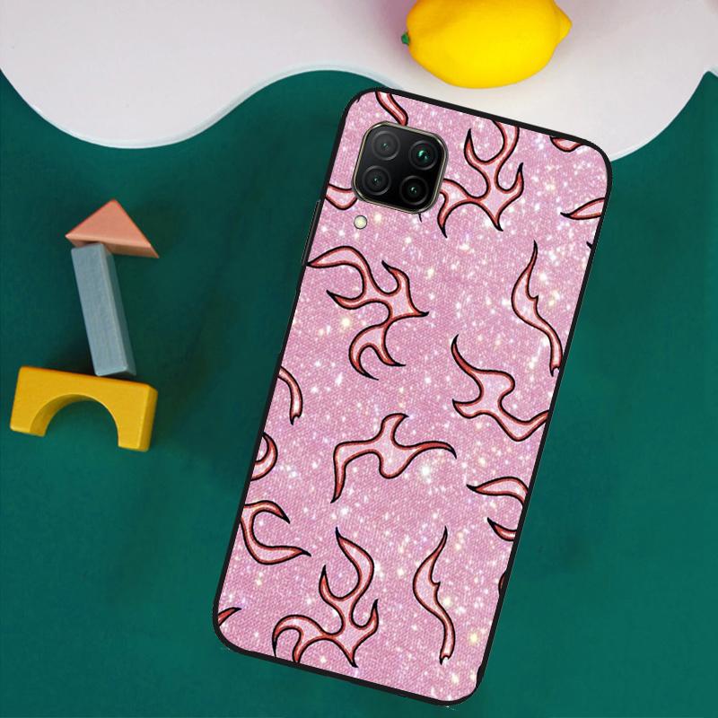 Cool Flame Colorful Pattern For Huawei Nova Y61 Y91 Y73 Y72 Y70 Y60 Y90 12s 12i 11i 8i 9 10 SE P30 P40 Lite P60 Pro Case
