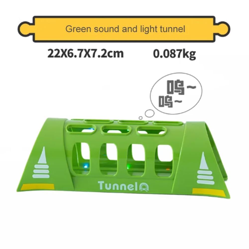 Wooden Train Track Scene Building Accessories Cave Tunnel Compatible with Thomas Tank Engine Track Toys Ages 3-6