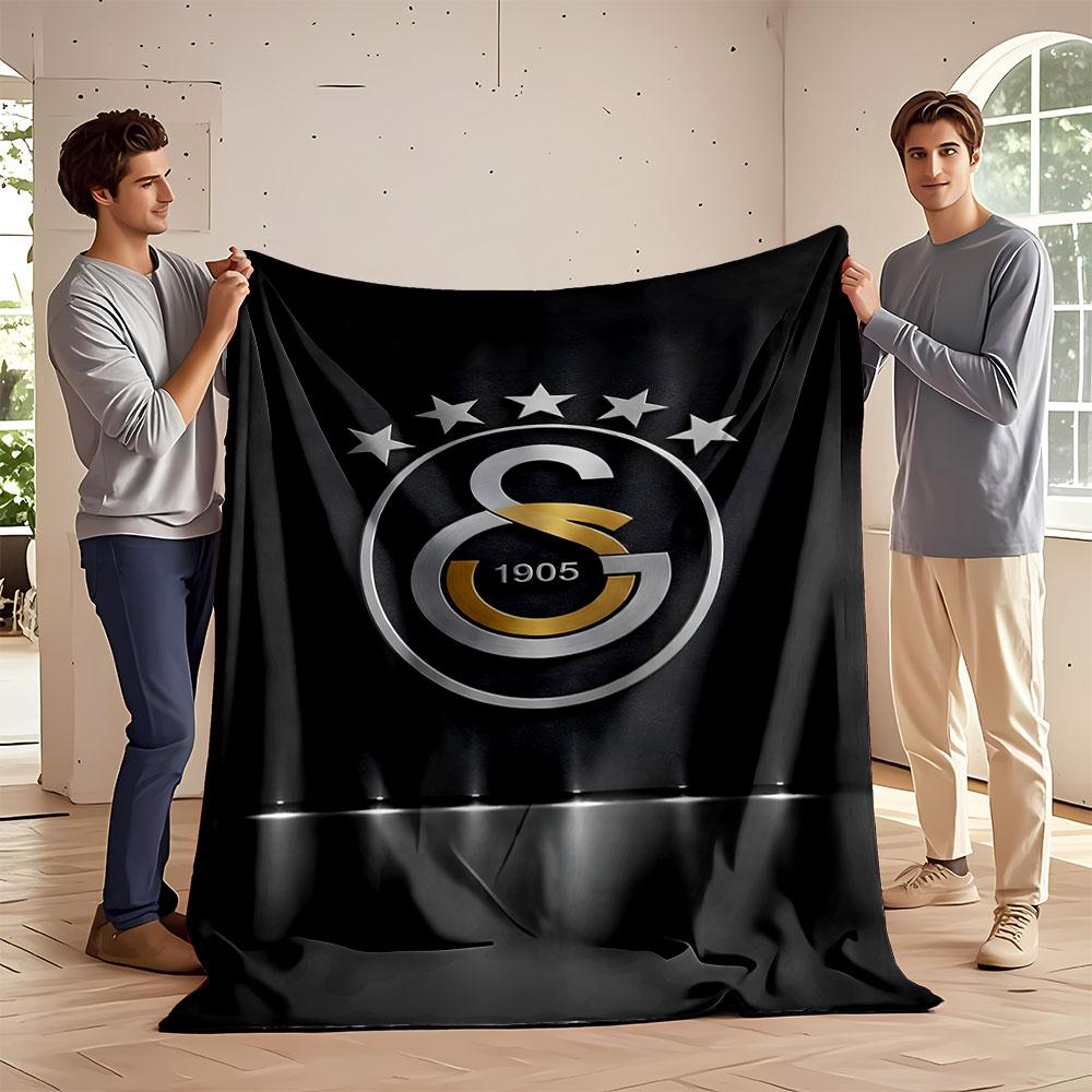 Galatasaray Logo Blanket Print Blanket Soft and Cozy Perfect for the Living Room Bed Sofa or a Nap,gift