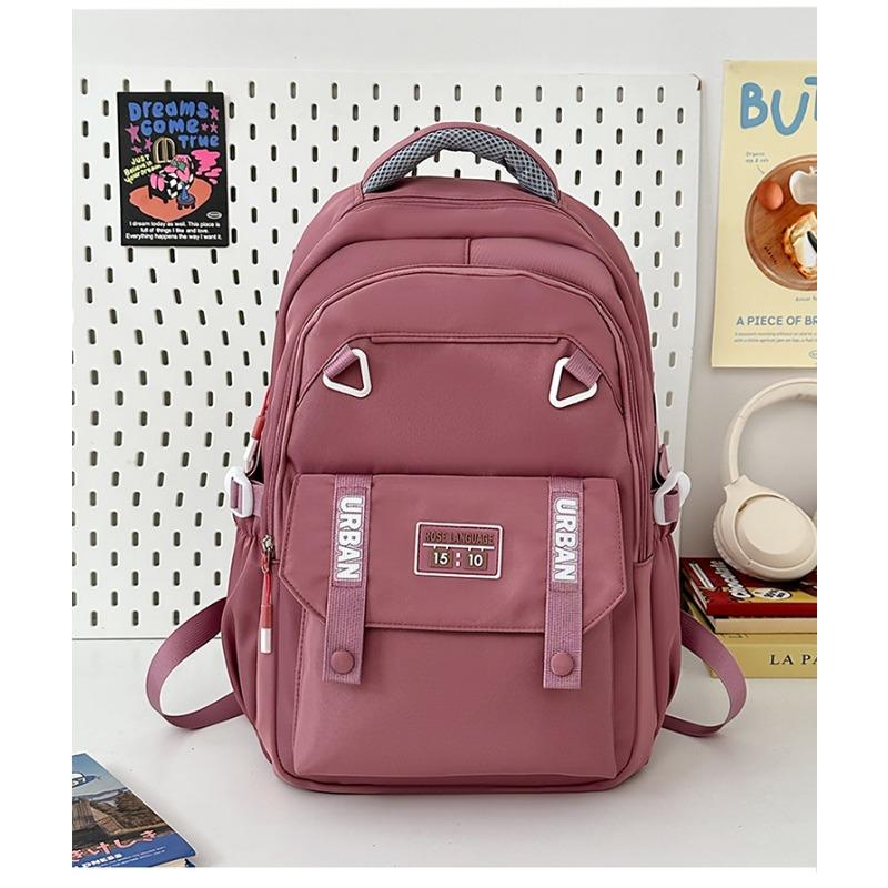 New Backpack Fashion Trendy Junior High School College School School Bag Casual Backpack Large Capacity Versatile Backpack