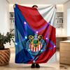 Club Deportivo Guadalajara Print Blanket - Soft & Comfortable, for Bedroom, Travel, Sofa, Home Decoration - Birthday Christmas Gift for Friend
