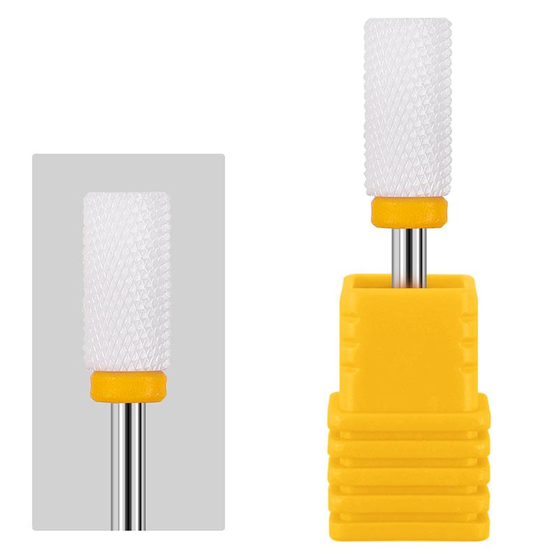 Ceramic Carbide Nail Drill Bits Milling Cutter For Manicure Set Mill Brush Manicure Machine Accessories for Removing Gel Varnish
