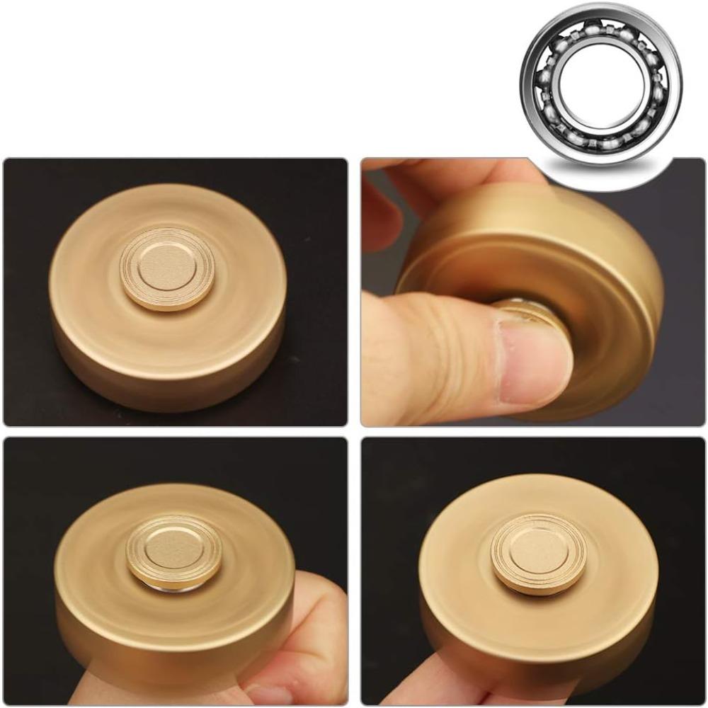 Cool Alloy Fidget Spinner Metal Toy,Fidget Cube Chain Toys Small Sensory Gadget Finger Hand Spinner Focus Desk Spining Top Toy Party Prizes Goody Bag