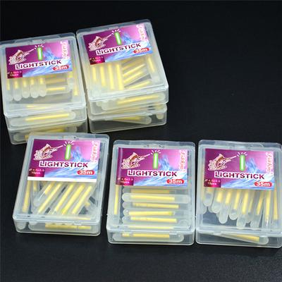 FISH KING 30 Teile/paket 4,5*39mm Licht Stick Mix Größe Glühbirne form gerade stick Für Angeln Float