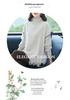 Women's Mid-Length High Neck Wool Sweater with Tassel - Loose Fit, Autumn/Winter Fashion.