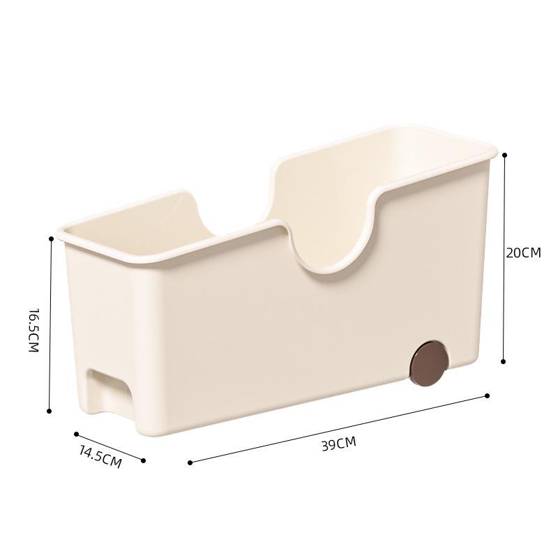 Pull-out Kitchen Pot & Pan Cabinet Rack with Wheels
