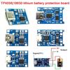 5pcs TP4056 Charging Module 1A 5V 18650 Lithium Battery Board Micro/Type-c/Mini USB Interface Charger Module Protection 2-in-1