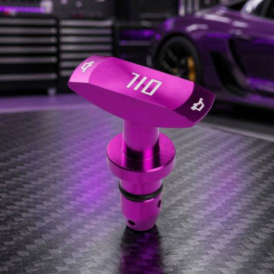 Oil Caliper Handle for Ford 1999-2011 Series, Non-Destructive Installation Non-Slip Grip, Replacement Part for Aging Oil Dipstick Head