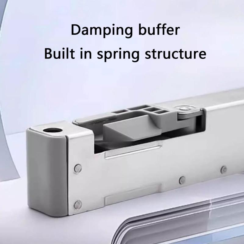 quiet Door Closer with Anti Pinch designing Door Closer for Child & Pet Safety Adjustable Speed for Home or Office Use