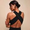 New European American Style Black Sexy Slim Fit Slit Midi Dress
