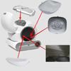 Toalete Inteligente pentru Pisici Tonepie Tipro X30 Accesorii Deflector Nisip Litieră Pisici Ecran Filtru Detașabil Produse și Accesorii pentru Animale de Companie