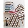 2 Pcs Striped Bath Towel Set | Absorbent, Quick Dry, Soft | Daily Bathroom Essentials