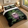 3Pcs Bedding SetCourage the Cowardly Dog Soft Bed Sheet and Two Pillowcases Home Bedroom Decor