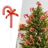 Cartoon Christmas Candy Canes Pendant Christmas Tree Lollipop Decoration  Party Favors