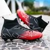 Men Football Shoes Grass Adult TF/FG Anti Slip Breathe Soccer Cleats Youth Outdoor Sports Original Men's Society Football Boot