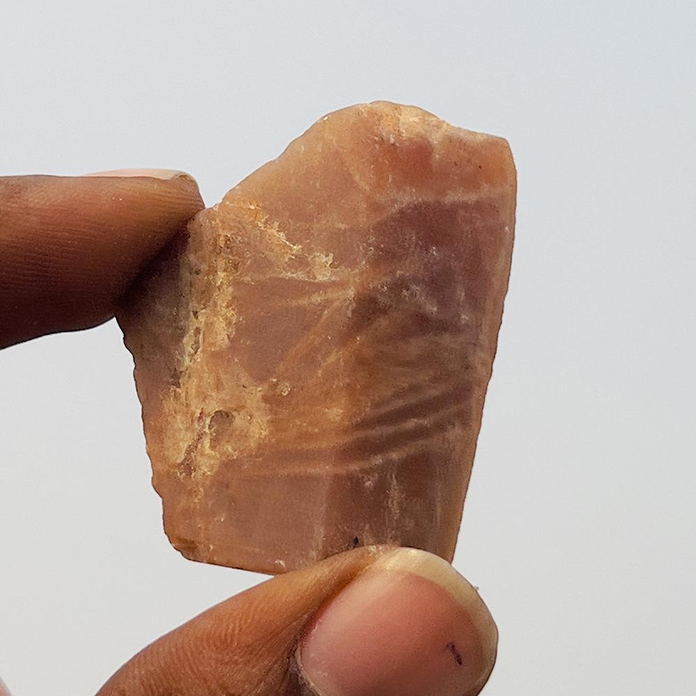 A+ Certified Natural Brown Calcite 141.55 Ct Uncut Rough Gemstone For Collectors