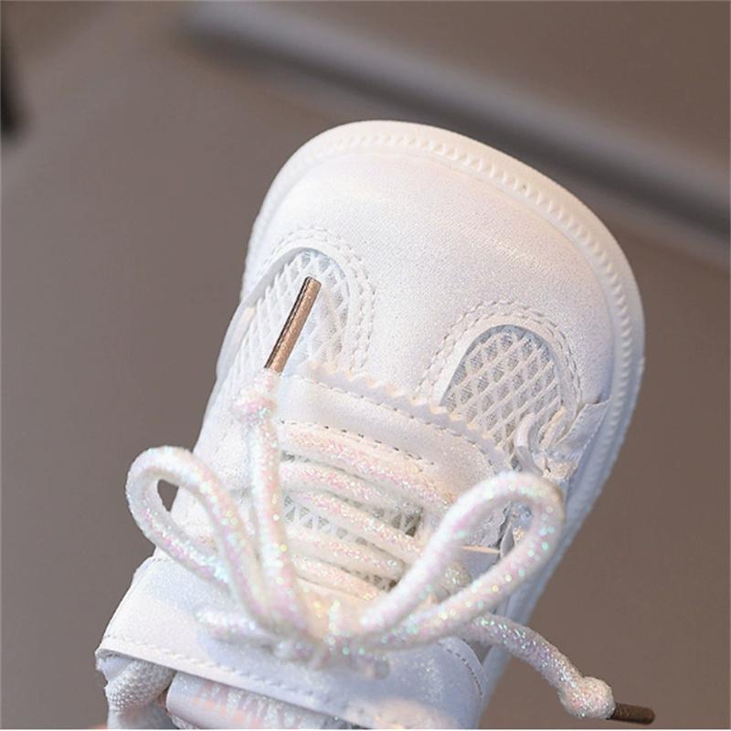 Nouvelles Chaussures Bébé Printemps Pour Filles Maille Respirante Chaussures Enfants Tout-Petits Semelle Souple Extérieur Enfants Tennis Mode Baskets Filles