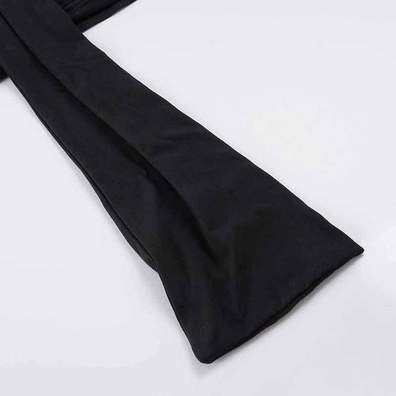 Elegant Slim Fit Pleated Bodycon Solid Color Dress - European & American Style, Light Mature Short Skirt