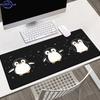 Brand Simple Penguin Mouse Pad Iron Art Gaming Mat Anti Slip Rubber Office Desk Mat For Laptop PC Keyboard Accessories