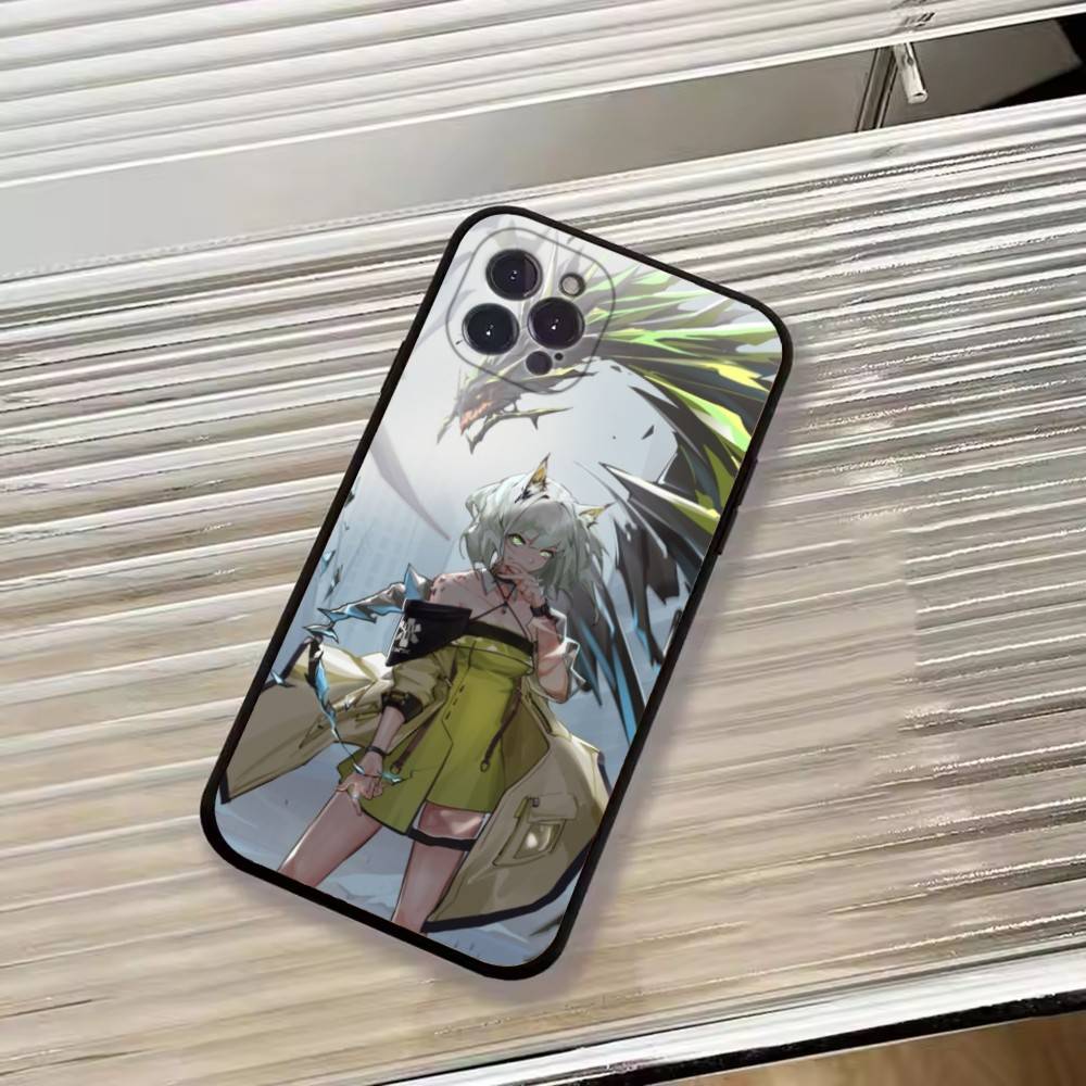 Game Arknights Phone Case Silicone Soft For IPhone 17 16 15 14 13 12 11 X XR Plus Pro Max Plus