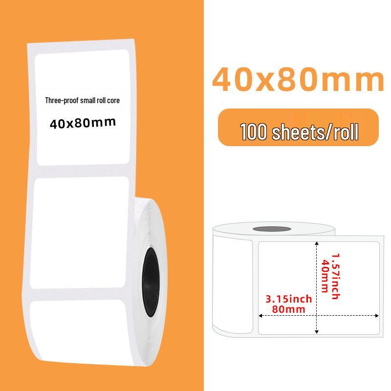 Gradient Laser Thermal Label Paper for Phomemo M220/M221/M120 - 50mm Round