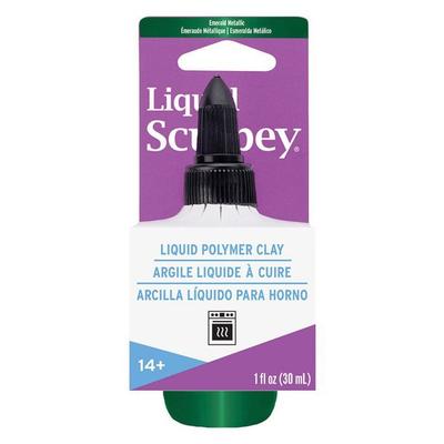 Sculpey Liquid Bakeable Clay - Metallic Green 30 Ml