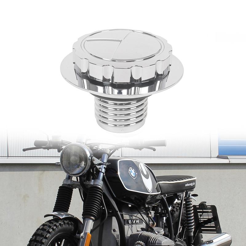 MOTO4U FOR BMW R45 R65 R80 R90 R9S R100 CNC Aluminum Motorcycle Accessories Retro Oil Fuel Tank Gas Cap Cover Keyless