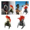 Roman Vintage Helmet Headwear Costume Accessories Medieval Ancient Costume Helmet Role Play Medieval for Movie Home Men Adult