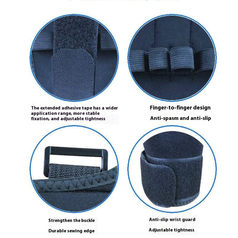 Breathable Self Injury Prevention Hand Fixed Restraint Glove Patient Safety Hand Control Gloves Adjustable For Elderly Disabled