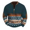 Lässiges Retro-Sweatshirt mit Farbverlauf für Herren