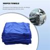 Precise 100Pcs Absorbent Microfiber Towel Car Care Home Kitchen Washing Clean Wash Cloth Towel Blue