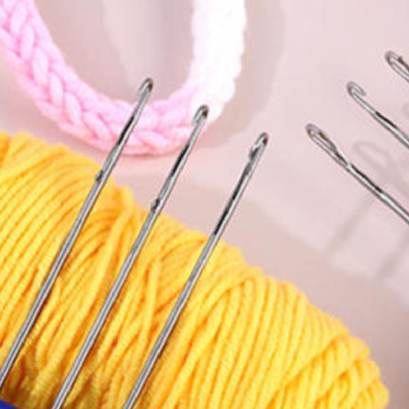 2026Durable 3/4 Latchs Hook Crochet Hooks Ergonomic Grip Portable Latch Hook Tool Cord Knitting Tool Knitting Projects
