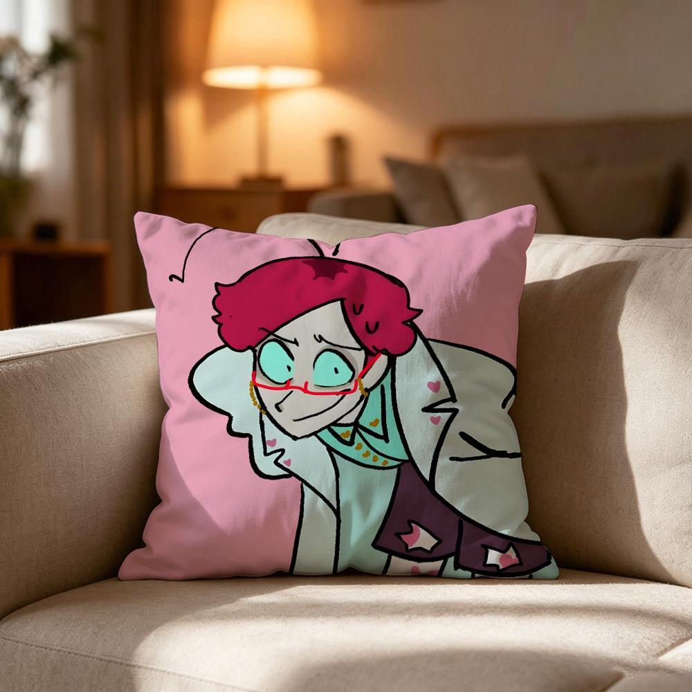 Psycho Ccuties Anime Pillow Case Cushion Cover Soft Washable Pillow Case MultiScene For Couch Bed Travel Office Use