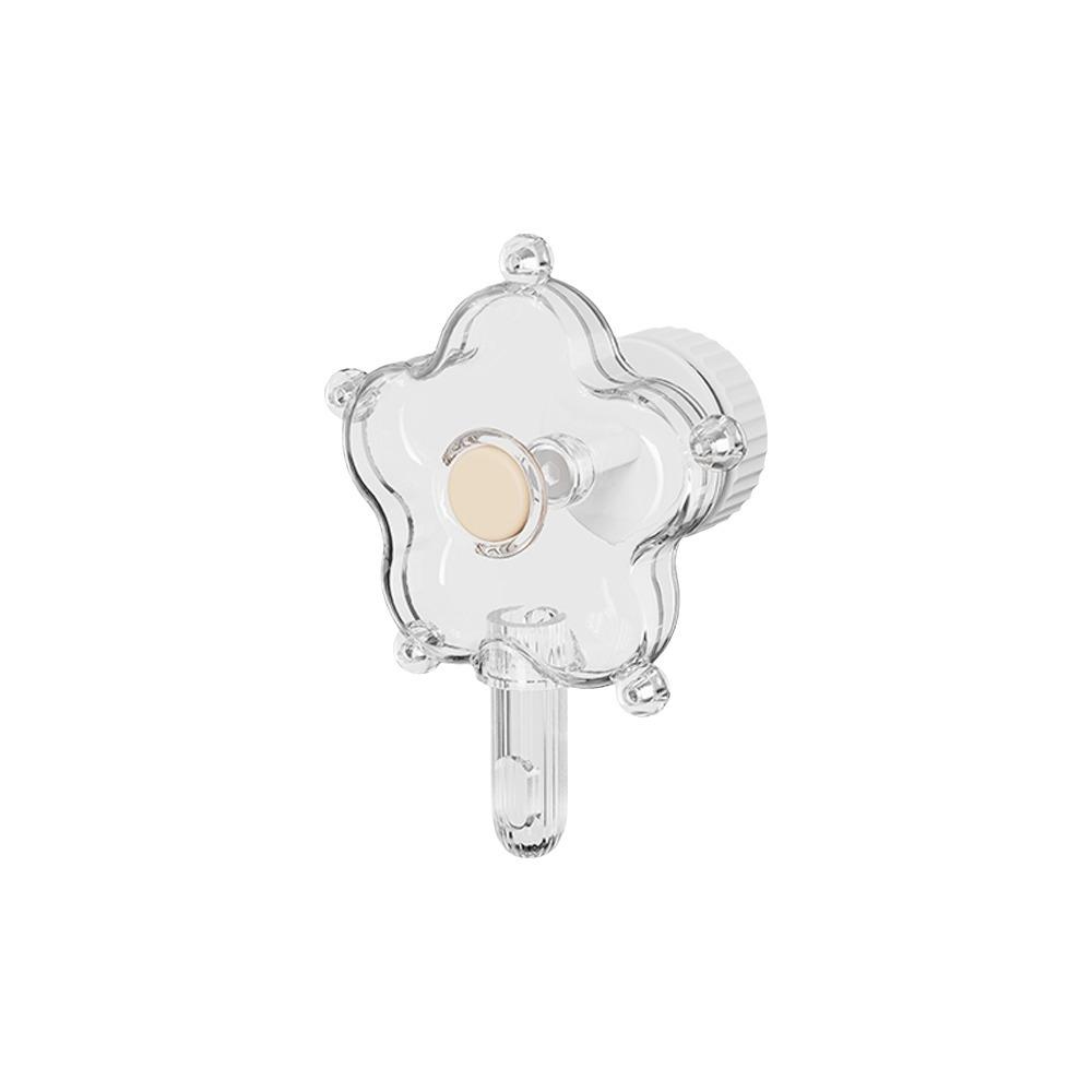 

Adjustable Bird Foraging Toy Flowers Shape Bird Interactive Toy Parrot Toy Bird Cage Use белый