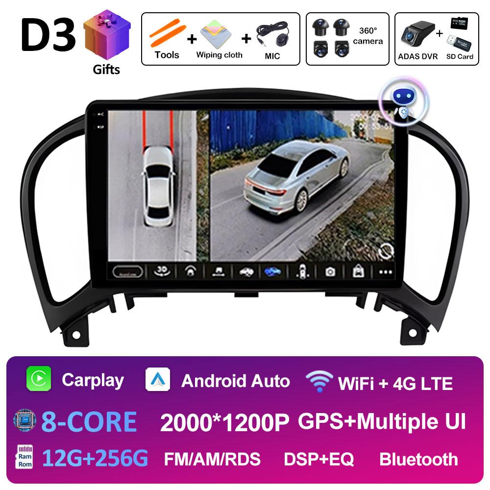 Intelligent System GPS Navigation For Nissan Juke YF15 2010 2011 2012 2013 2014 DSP Stereo Car Video Player QLED IPS Screen WIFI