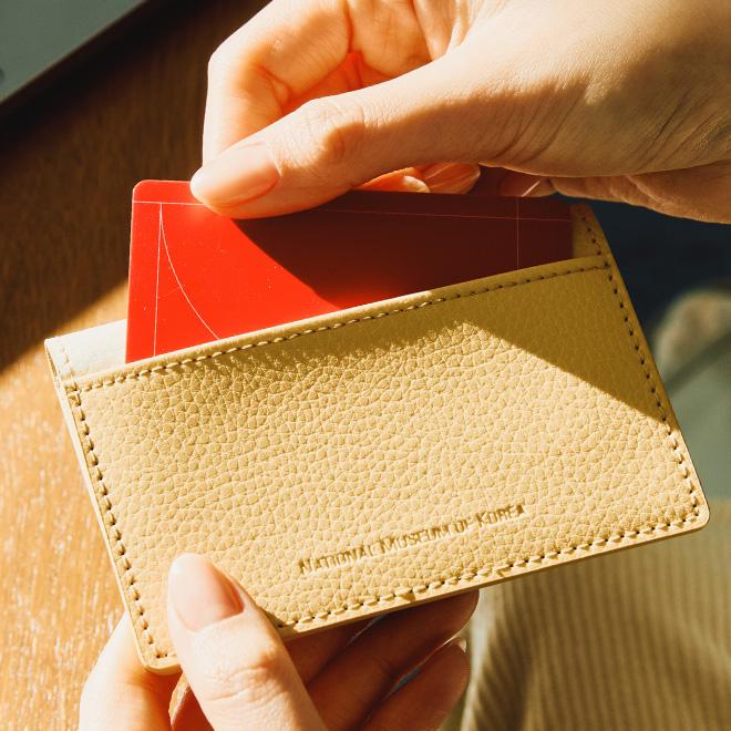 National Museum of Korea Cat Card Wallet