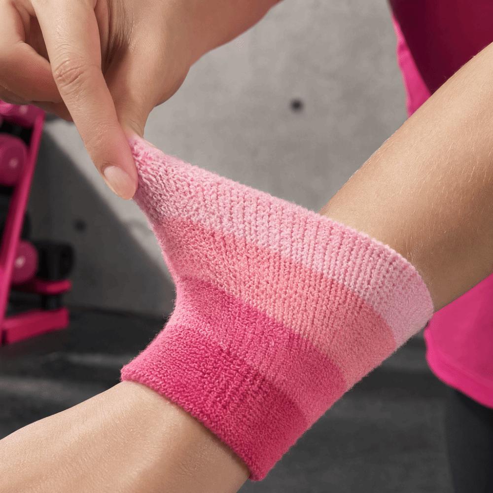 4PCS Breathable Sweat Wristbands For Wiping Sweat Breathable Wristbands Sports Wristbands Badminton