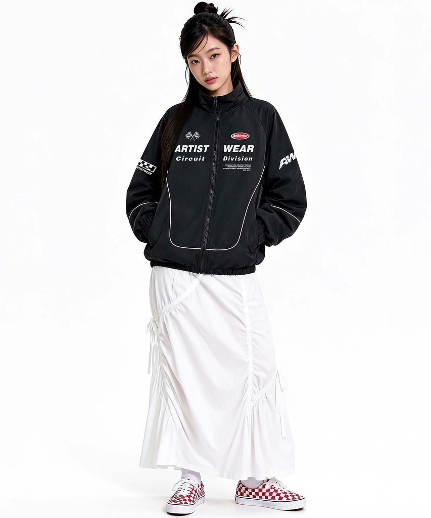 ARTISTWEAR Performance Club Raglan Piping Windbreaker