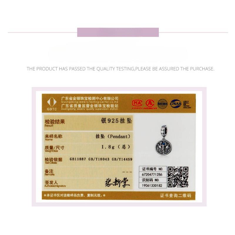 Mysterious Scorpion Pendant Necklace Pendant, Smart Personality S925 Silver Beaded Accessories Scc1503